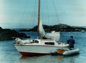 Me and Glynn Jones at Treaddur Bay Wales