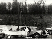 My old boat - a Heron class dinghy